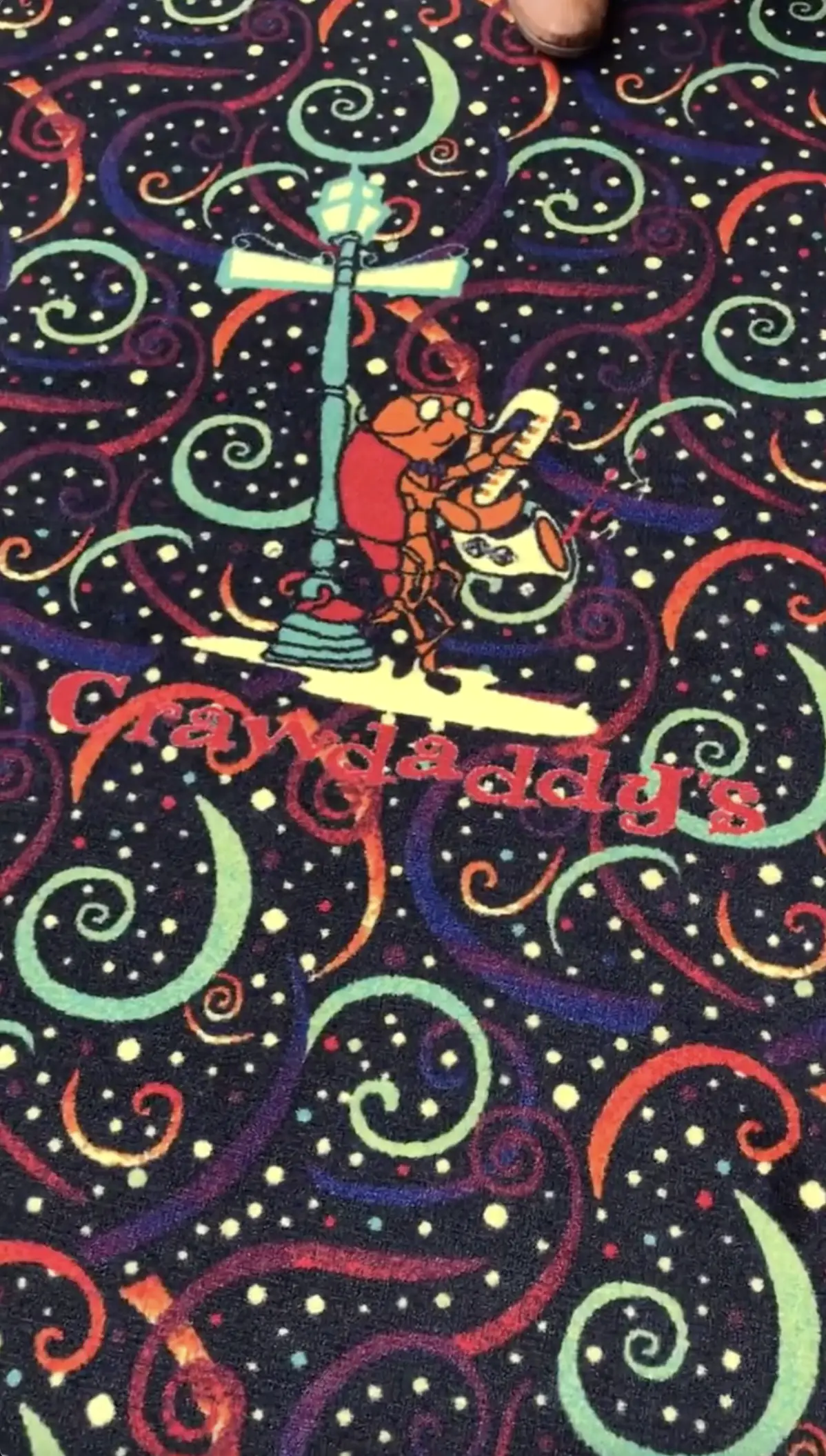 Design of Crawaddy's Carpeting by Steve Richardson Design of Crawaddy's Carpeting by Steve Richardson